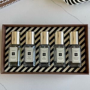 Jo Malone Mini Cologne Collection with Black and White Ribbon - Brand New in box